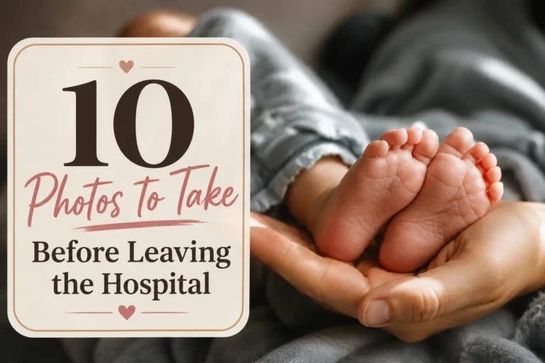 10 Photos to Take Before Leaving the Hospital