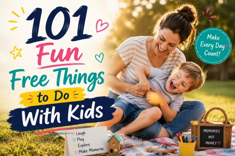 101 Fun Things to Do at Home With Kids