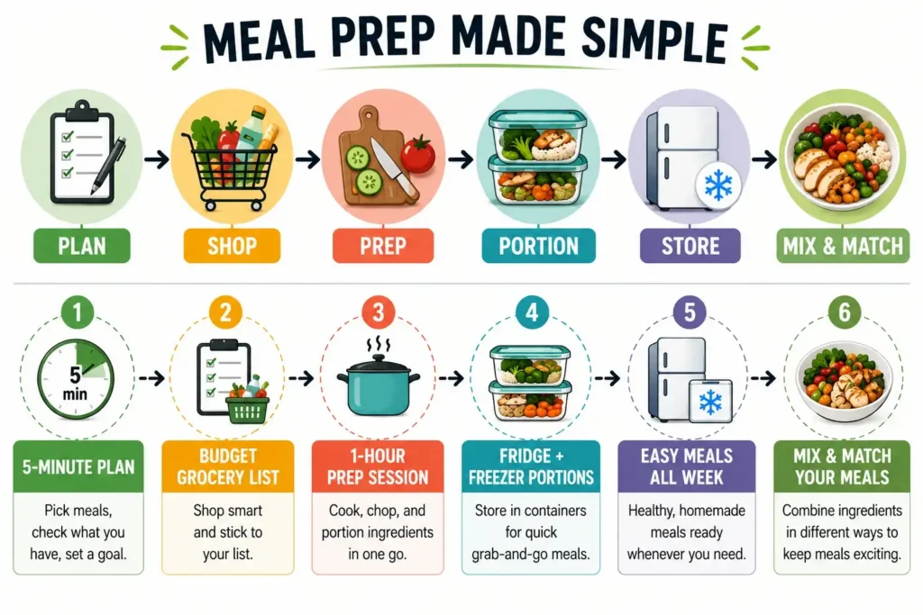 Simple meal prep