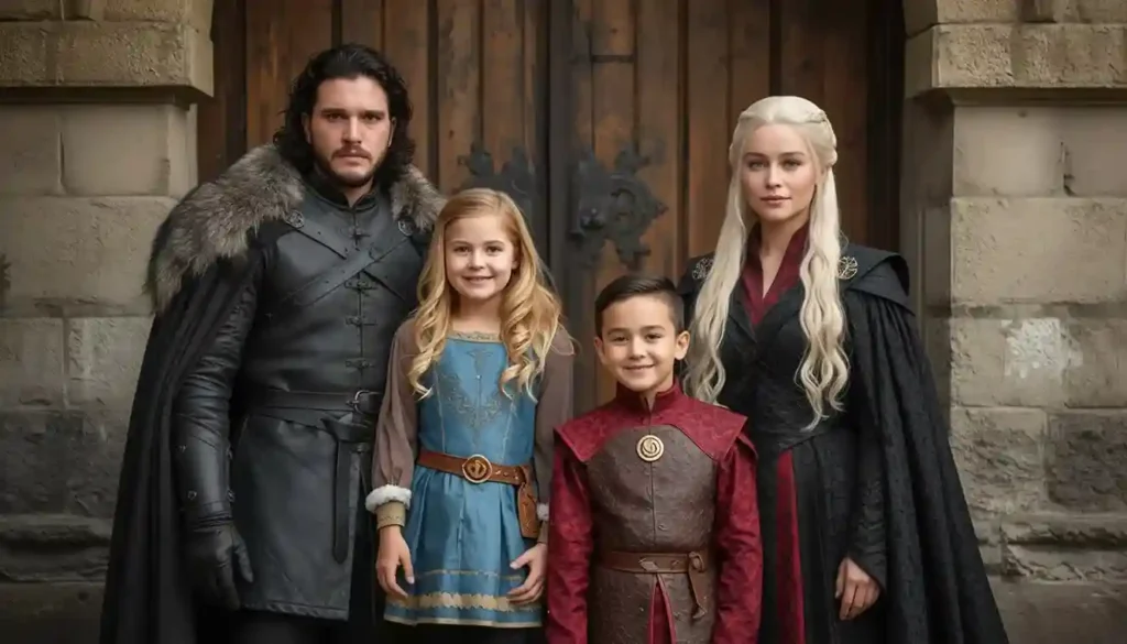 Game of Thrones Halloween Costumes family