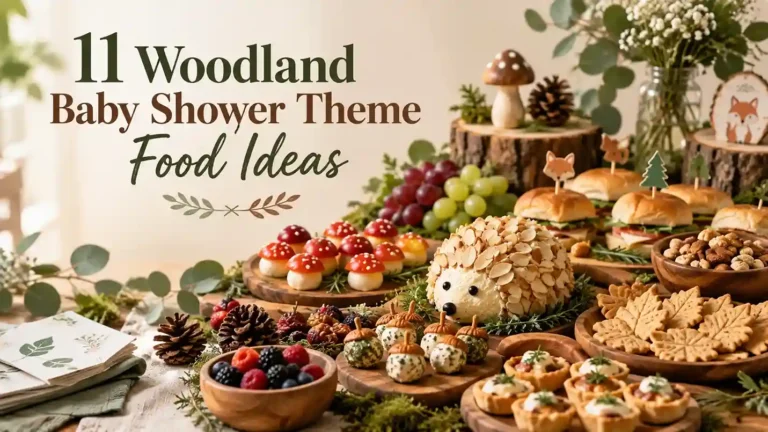 11 Woodland Baby Shower Theme Food Ideas