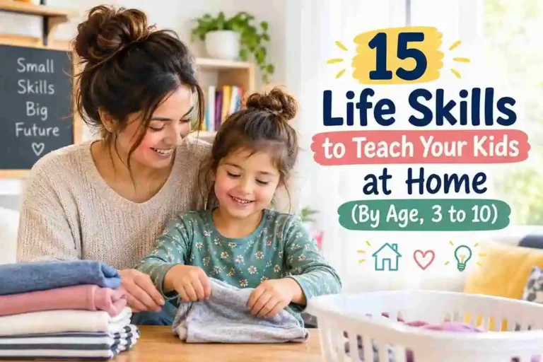 15 Life Skills to Teach Your Kids at Home