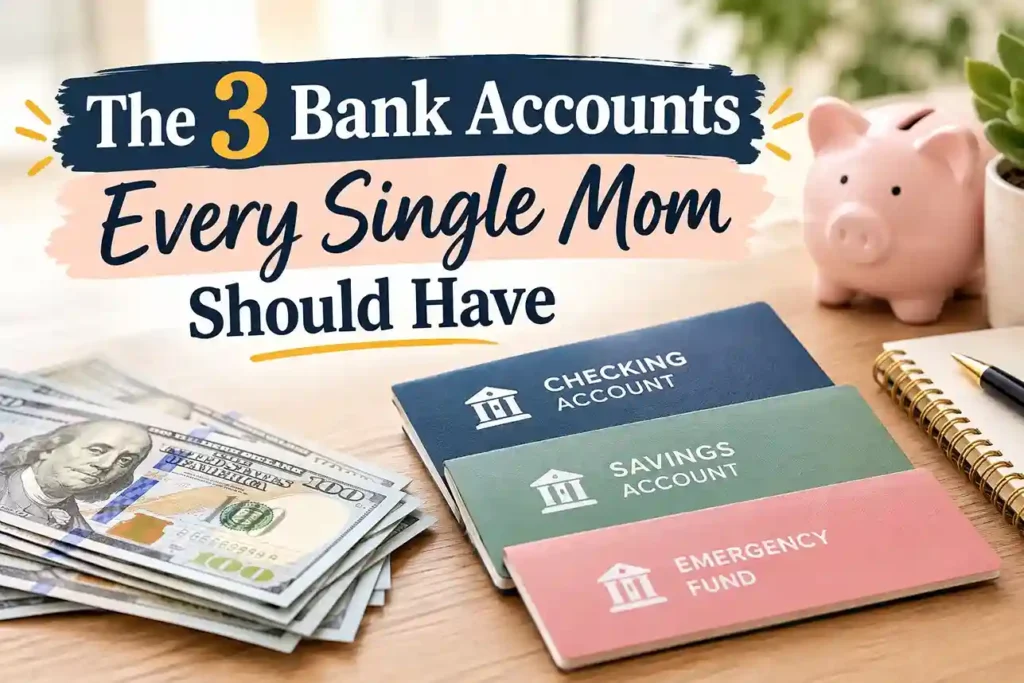 3 bank accounts every single mom should have for budgeting on one income