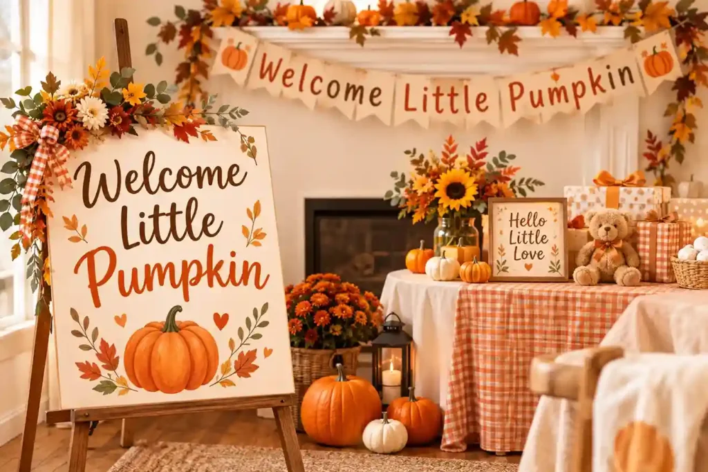 A Little Pumpkin Is on the Way
