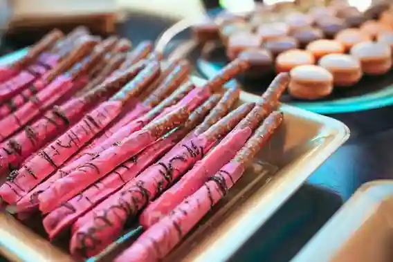 Chocolate Dipped Pretzel Twigs