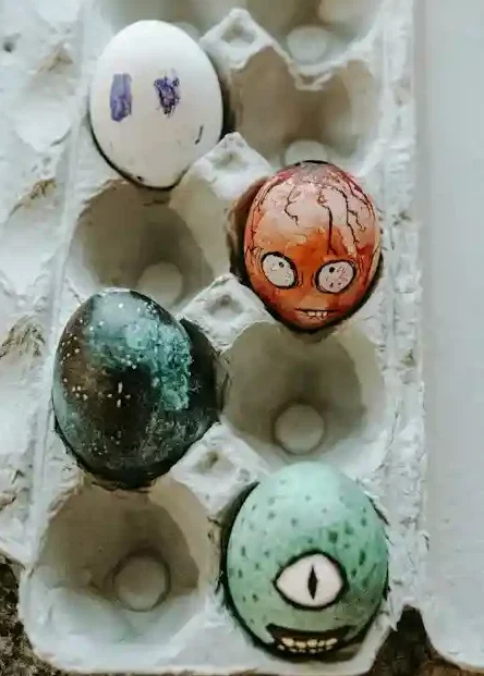 Egg Carton Monsters