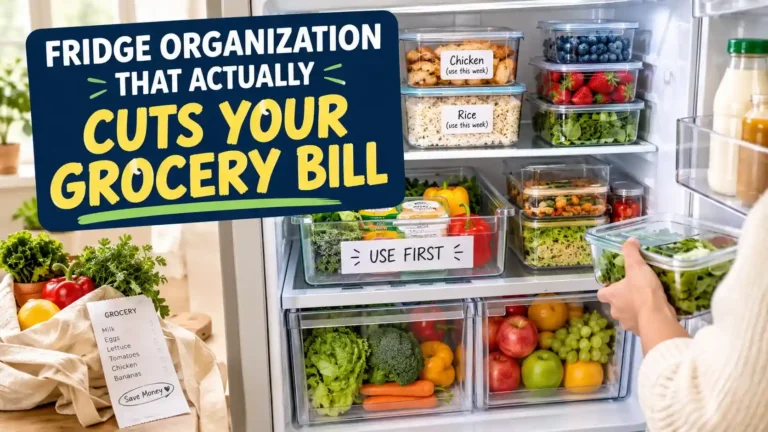 Fridge Organization Ideas That Cut Your Grocery Bill