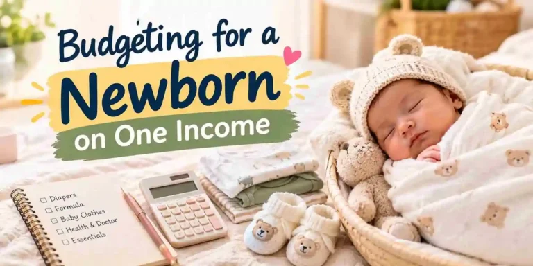 Budgeting for a Newborn on One Income