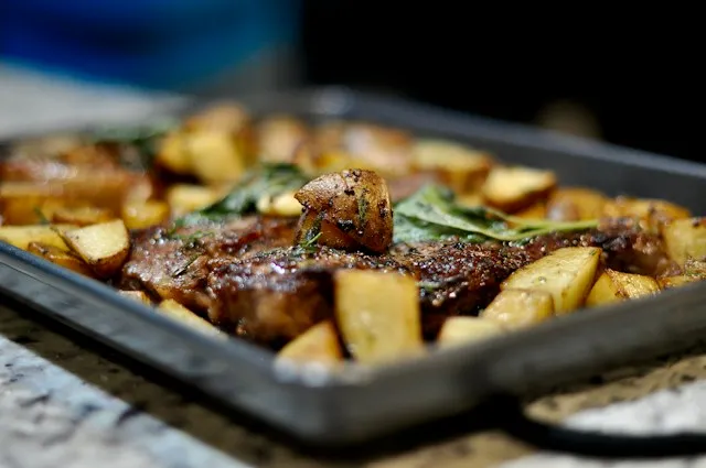 Sheet Pan Chicken and Potatoes