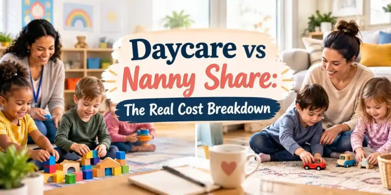 The Real Price of Daycare vs. a Nanny Share